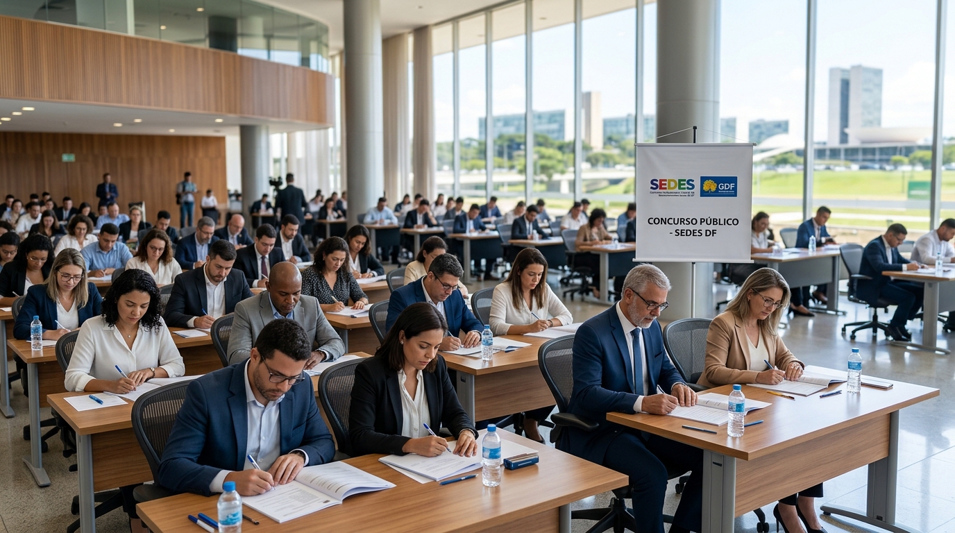 Edital Publicado: Tudo o que você precisa saber sobre o Concurso SEDES DF